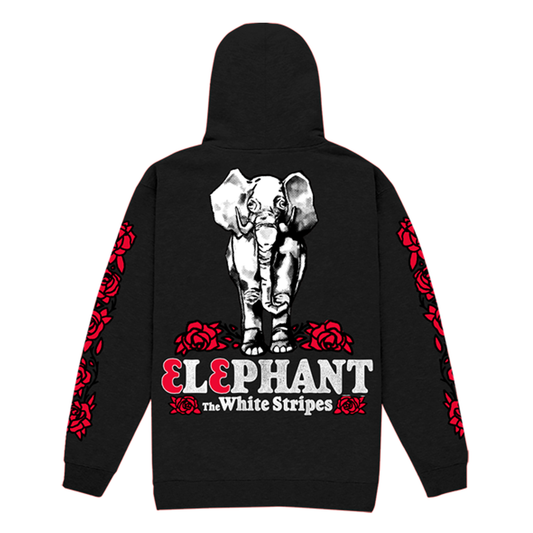 Elephant Black Hoodie