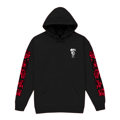 Elephant Black Hoodie