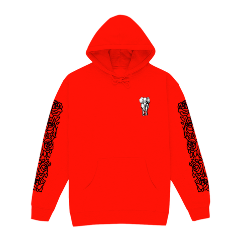 Elephant Red Hoodie