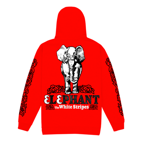 Elephant Red Hoodie